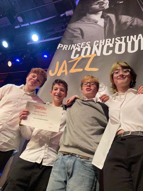 Prinses Christina Jazz Concours 2021: Eerste prijs voor leerlingen School voor Jong Talent